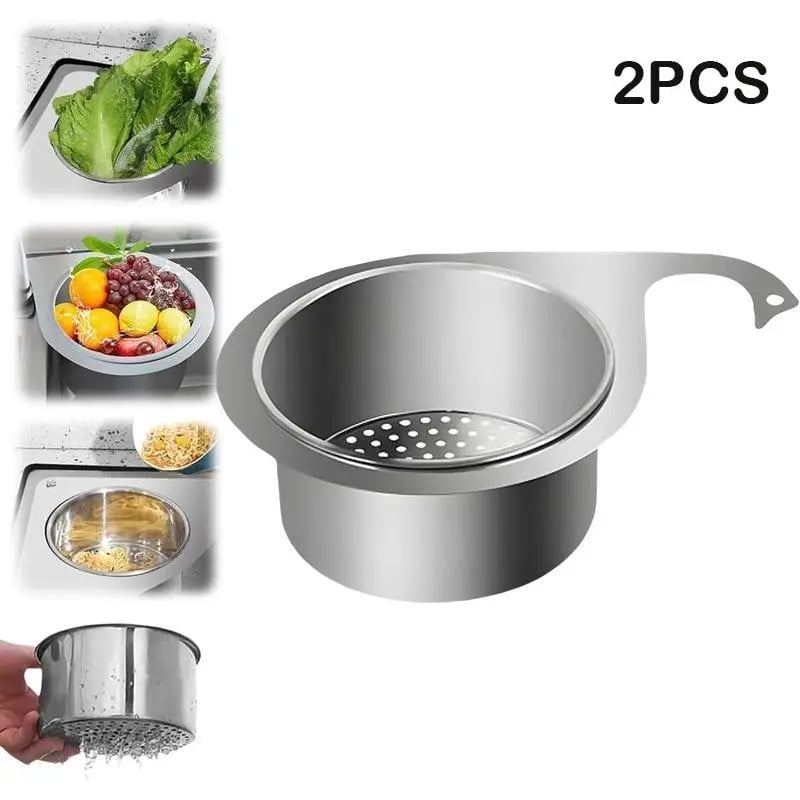 Stainless Steel Swan Sink Strainer Basket