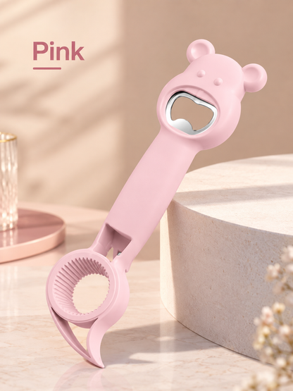 🐰 5-in-1 Magnetic Rabbit Kitchen Opener – Jar, Bottle, Can & Wine Helper