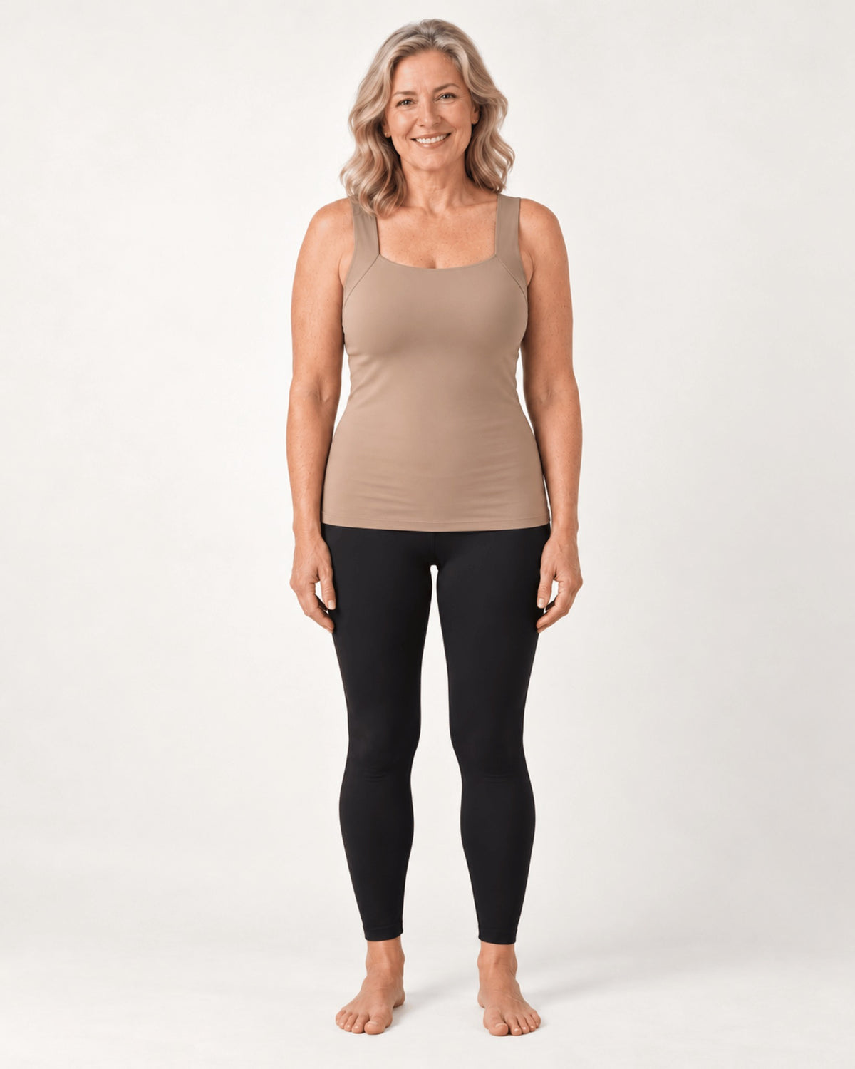 Wireless Built-In Bra Smoothing Tank Top