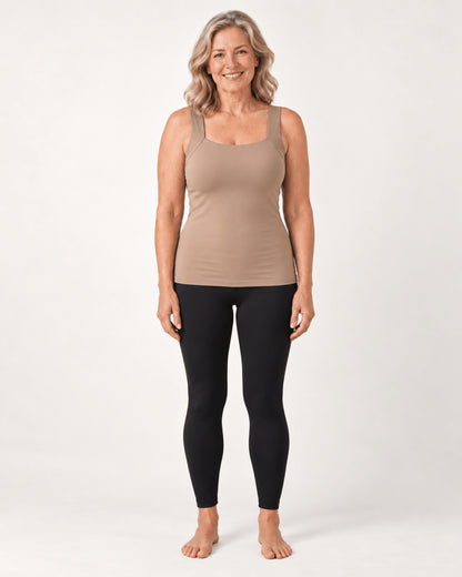 Wireless Built-In Bra Smoothing Tank Top