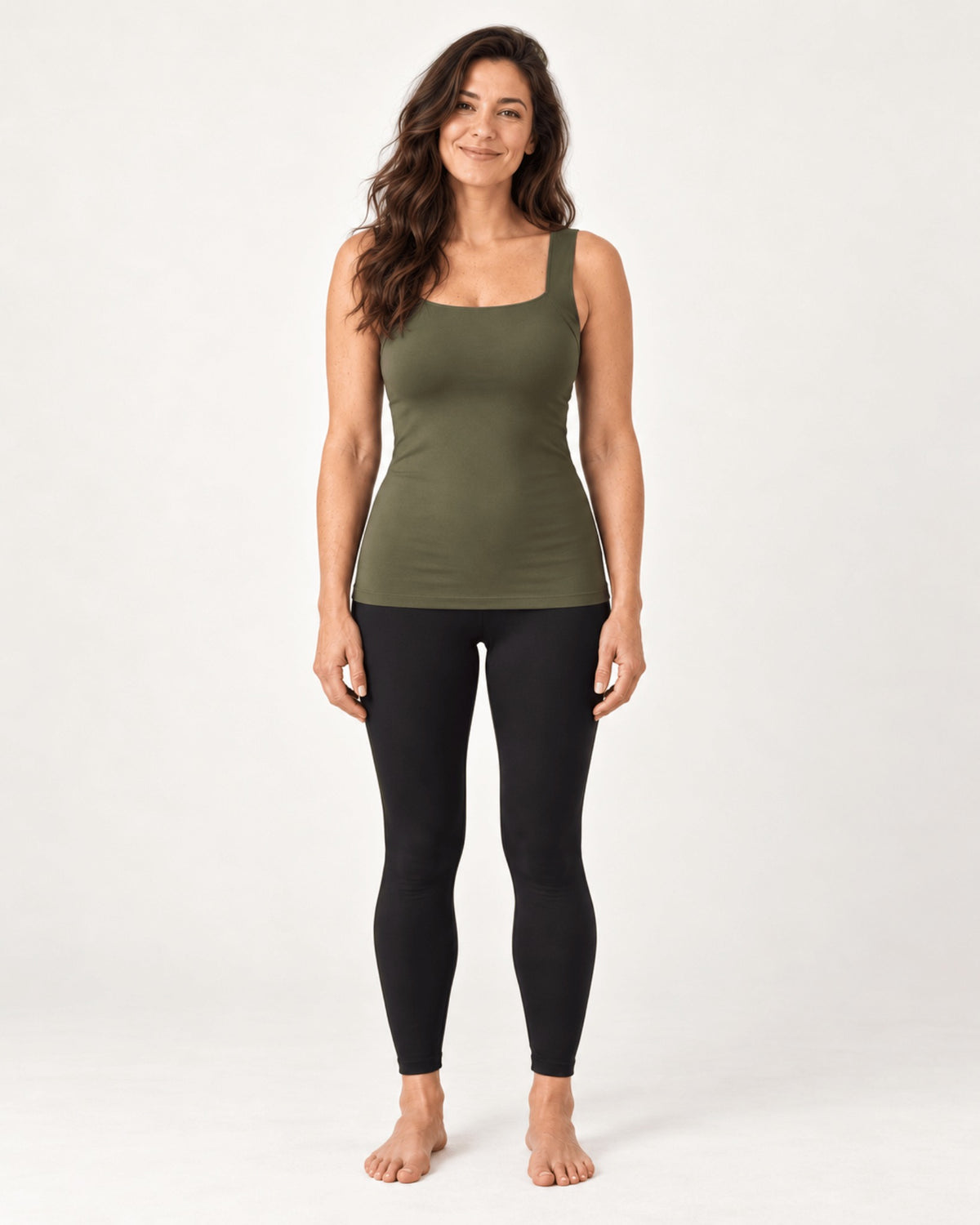 Wireless Built-In Bra Smoothing Tank Top