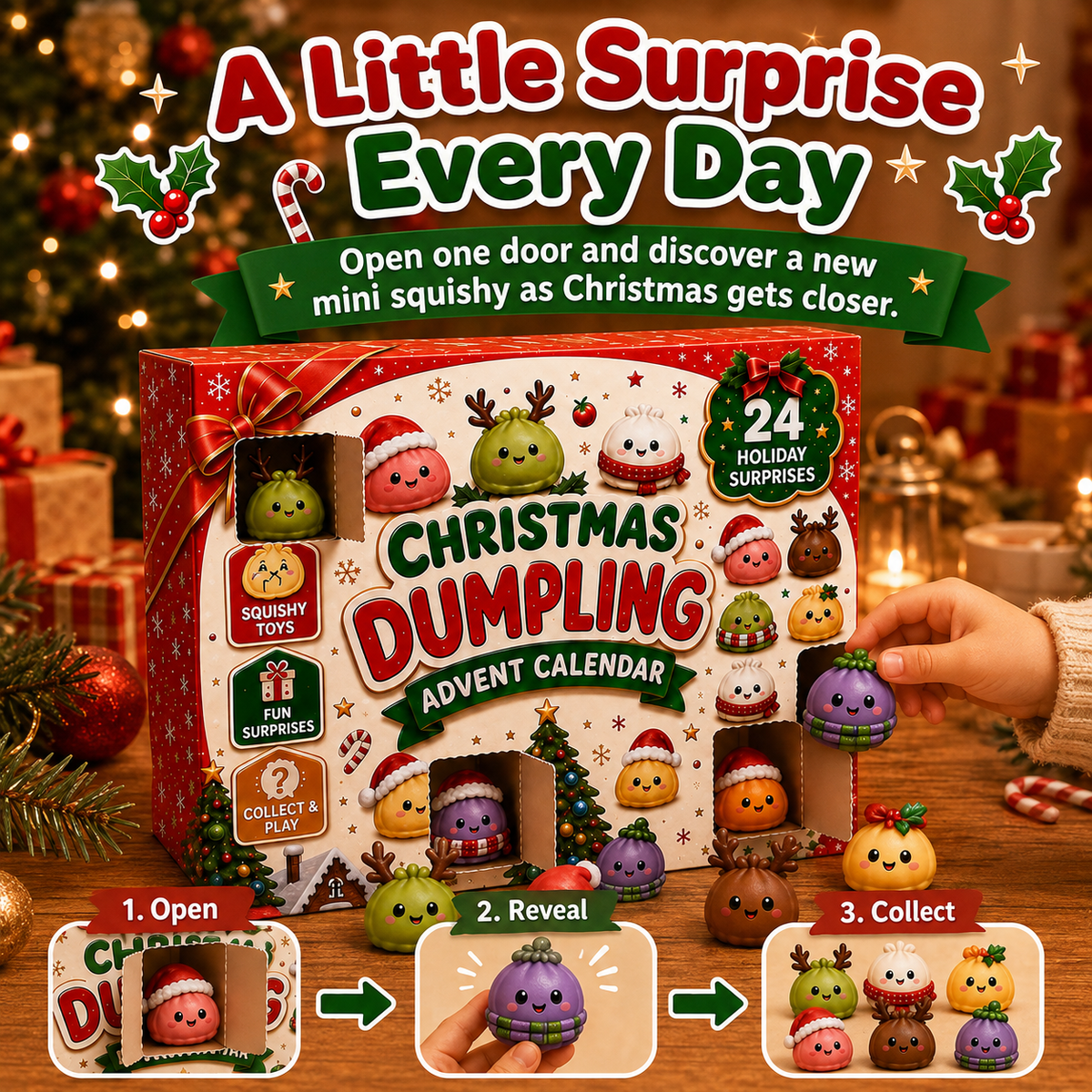 Christmas Mini Squishies Advent Calendar 2026