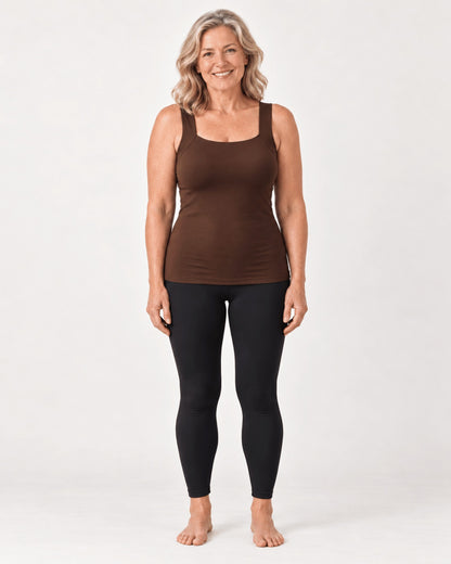 Wireless Built-In Bra Smoothing Tank Top