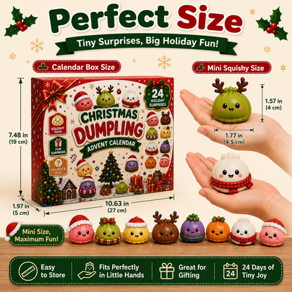 Christmas Mini Squishies Advent Calendar 2026