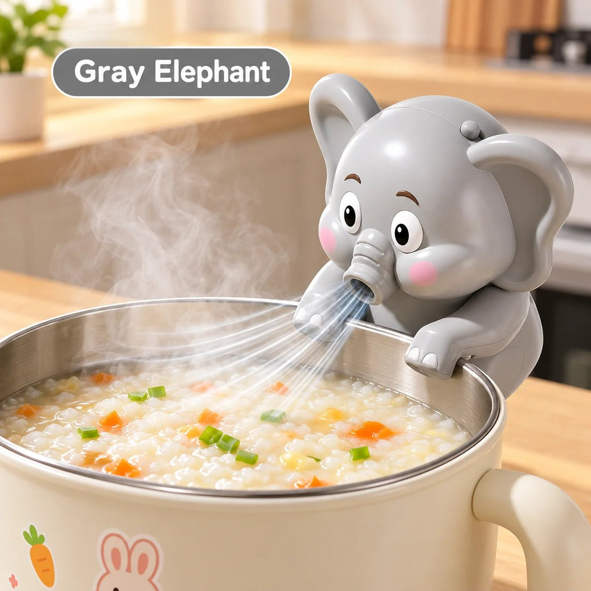 🐘 Little Elephant Food Cooling Fan | Make Hot Meals Easier