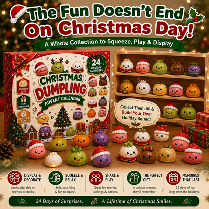 Christmas Mini Squishies Advent Calendar 2026