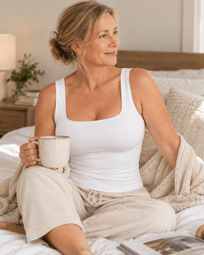 Wireless Built-In Bra Smoothing Tank Top