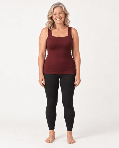 Wireless Built-In Bra Smoothing Tank Top