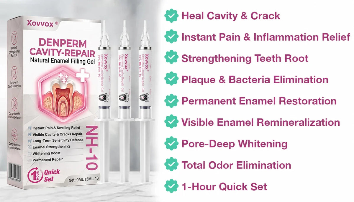 DenPerm Cavity-Repair Natural Enamel Filling Gel
