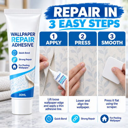 💞BUY 1 GET 1 FREE🎨🛡️ Heavy-Duty Wallpaper Adhesive