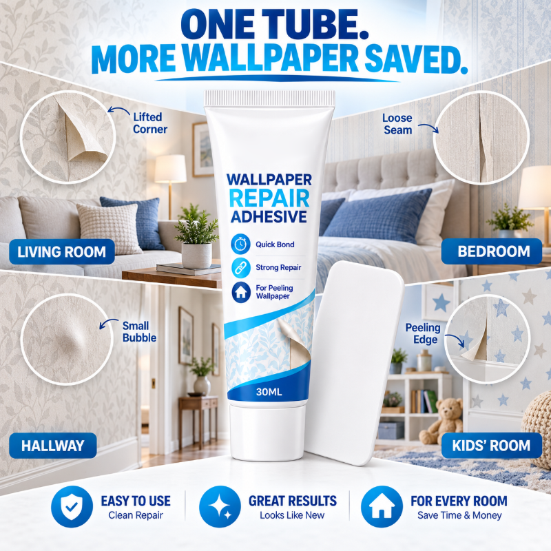 💞BUY 1 GET 1 FREE🎨🛡️ Heavy-Duty Wallpaper Adhesive