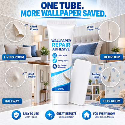 💞BUY 1 GET 1 FREE🎨🛡️ Heavy-Duty Wallpaper Adhesive