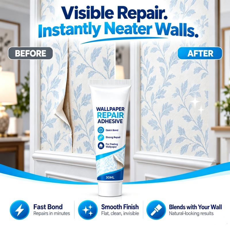 💞BUY 1 GET 1 FREE🎨🛡️ Heavy-Duty Wallpaper Adhesive