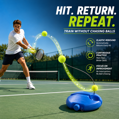 🎾 Solo Tennis Trainer Rebound Set
