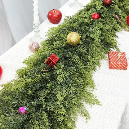 6FT Real Touch Artificial Cedar Garlands