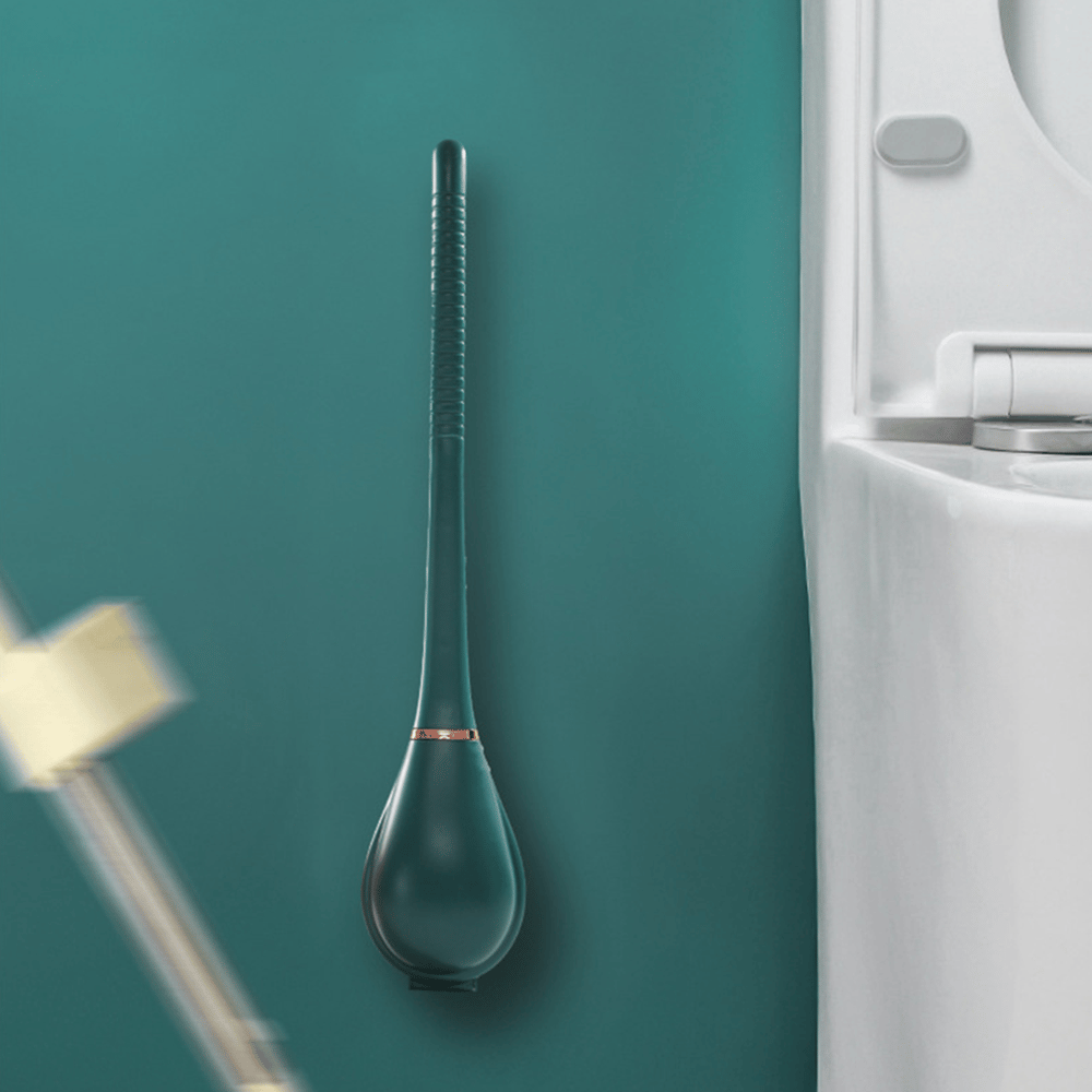 Modern flexible silicone toilet caspa for home