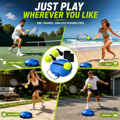 🎾 Solo Tennis Trainer Rebound Set