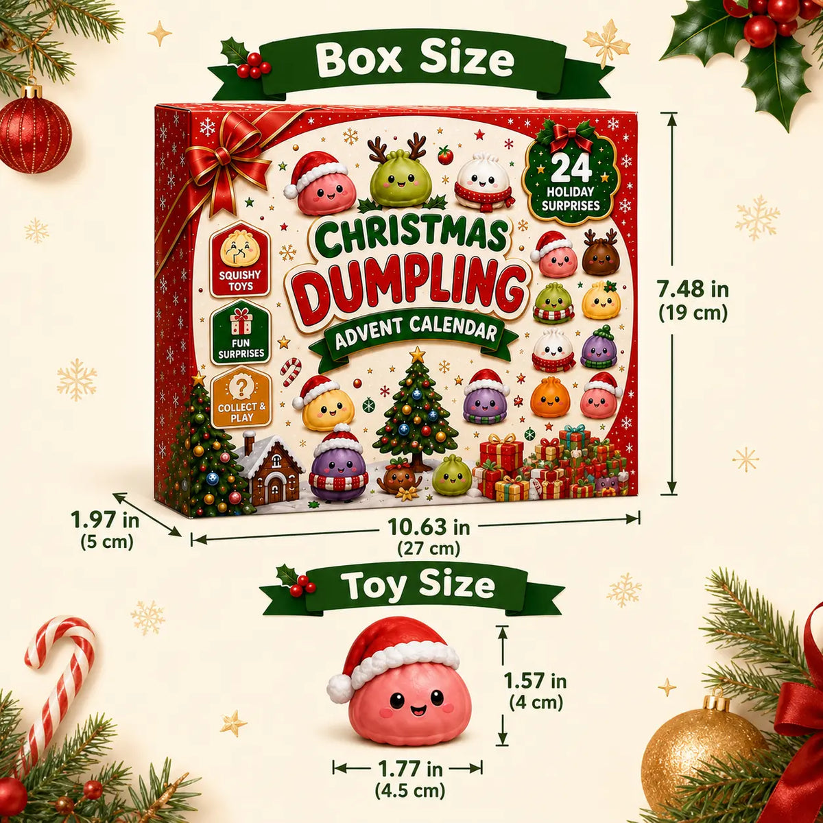 🎅 CHRISTMAS SPECIAL | 24 Days of Mini Squishies