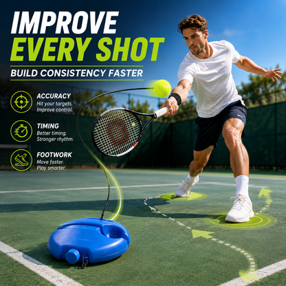 🎾 Solo Tennis Trainer Rebound Set