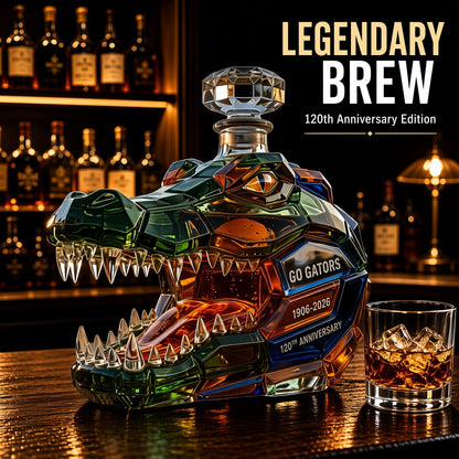 🐊 120th Anniversary Crocodile Decanter
