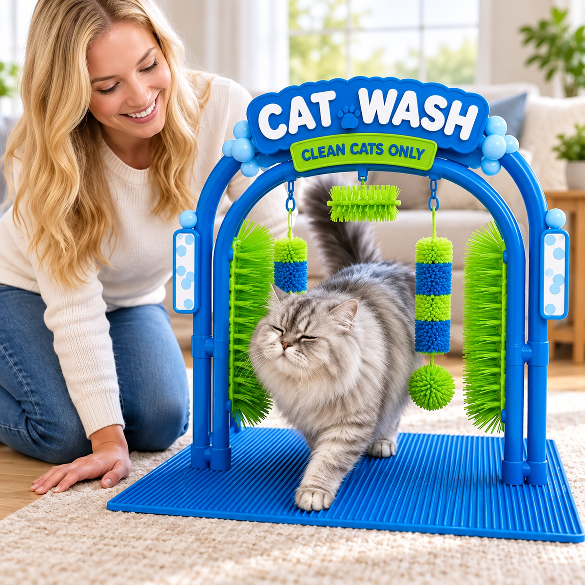 🐱 Cat Wash Grooming Station