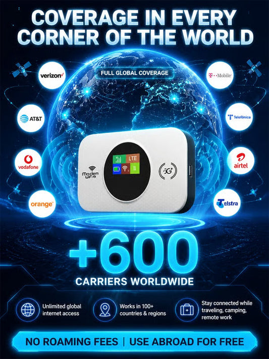 Starlink-Powered Portable 5G Router — LIFETIME ZERO MONTHLY FEES, 100% Global Signal!