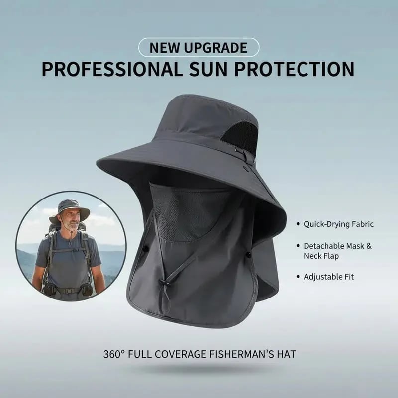 UV Protection Outdoor Fisherman's Hat