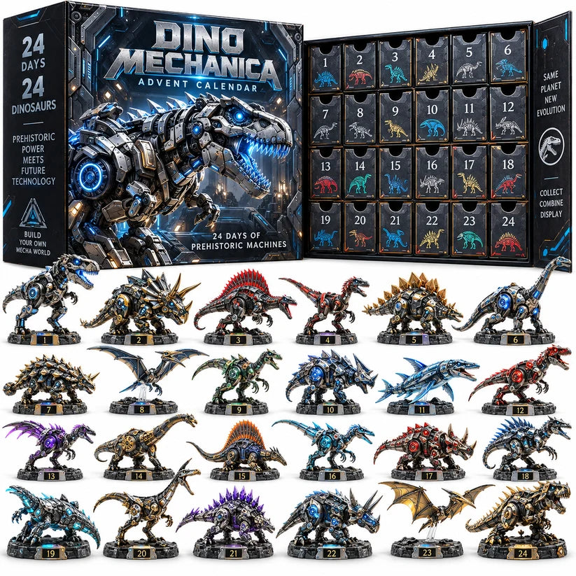 🤖🦖 24 Days of Mecha Dinosaurs – One Epic Prehistoric Collection