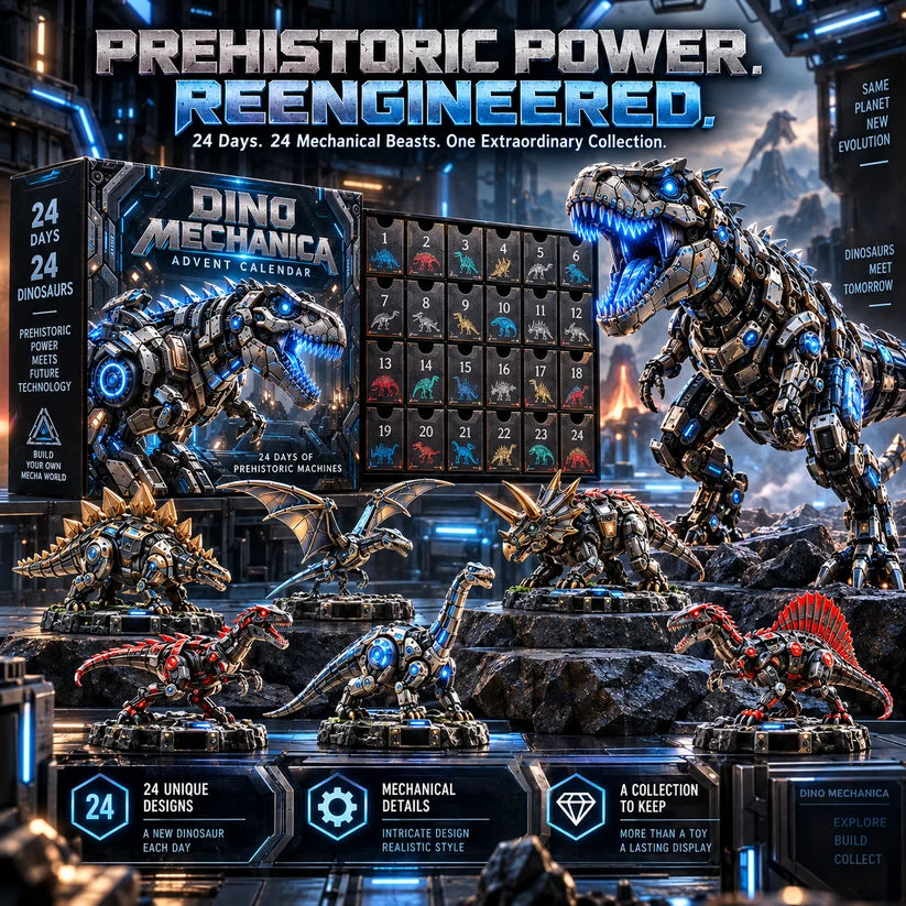 🤖🦖 24 Days of Mecha Dinosaurs – One Epic Prehistoric Collection