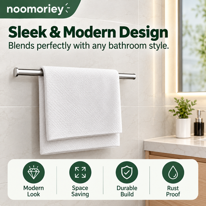 ✨ 50% OFF Under-Cabinet Paper Towel Holder – No Drill Stainless Steel Rack