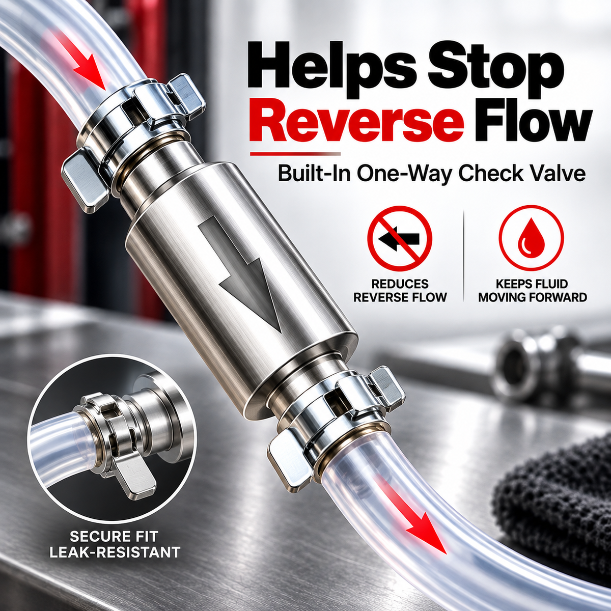 🛑 One-Way Check Valve Hydraulic Brake Bleeder Kit – Solo Motorcycle & Car Tool 🚗