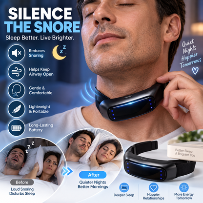 Noomoriey™ Neck Wearable – Simple Bedtime Snoring Support