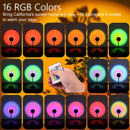 Upgraded Sunset Lamp Projector