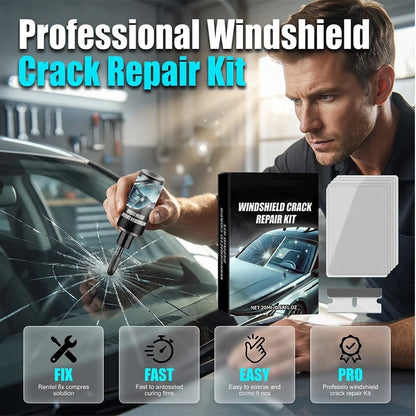 🔥Hot Sale🔧 Windshield crack? DIY fix in minutes. UV resin kit that actually works. ✨