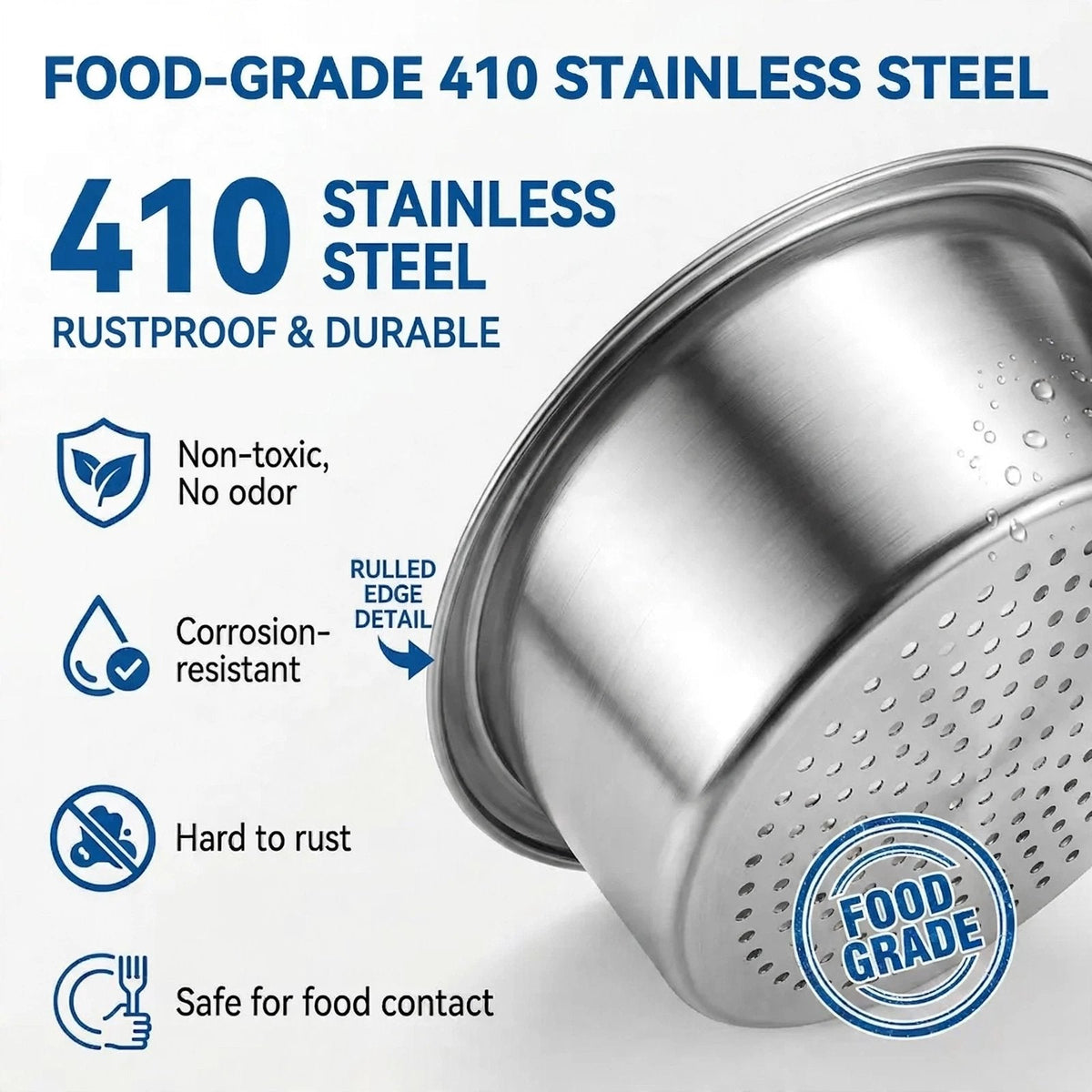 Stainless Steel Swan Sink Strainer Basket