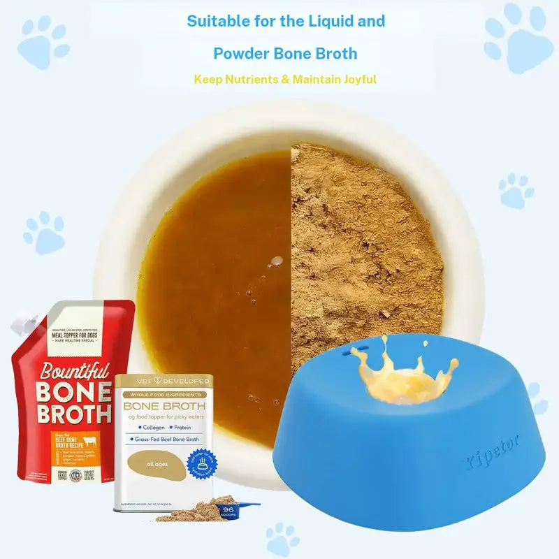 Slow Feeder Dog Bowls for Liquid Treat
