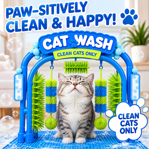 🐱 Cat Wash Grooming Station