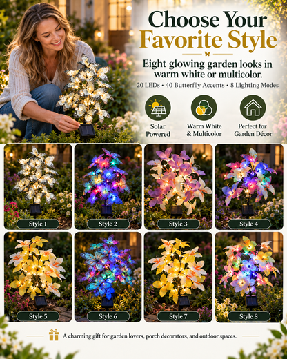 🏅2026 Best Seller 🦋✨ 50% OFF – Solar Butterfly Garden Lights | Beautiful by Day, Magical After Dark