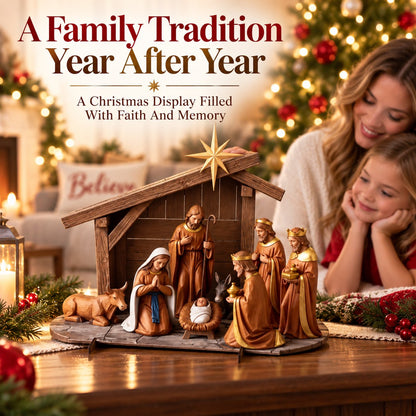 ✝️Christmas Nativity Scene Decor  | Bring The True Meaning Of Christmas Home