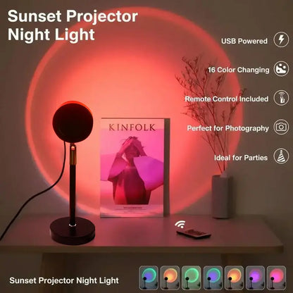 Upgraded Sunset Lamp Projector