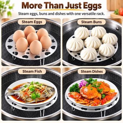 ⏳Time-Limited Special⏰Heat-Safe Egg Steaming Rack