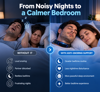 Noomoriey™ Neck Wearable – Simple Bedtime Snoring Support