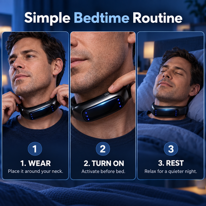 Noomoriey™ Neck Wearable – Simple Bedtime Snoring Support