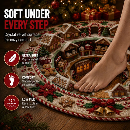 🎄Christmas 3D Optical Illusion Rug