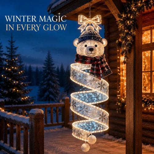 🎄Last day for 49% off🎄Christmas Magic Spiral™ Hanging LED Light Collection