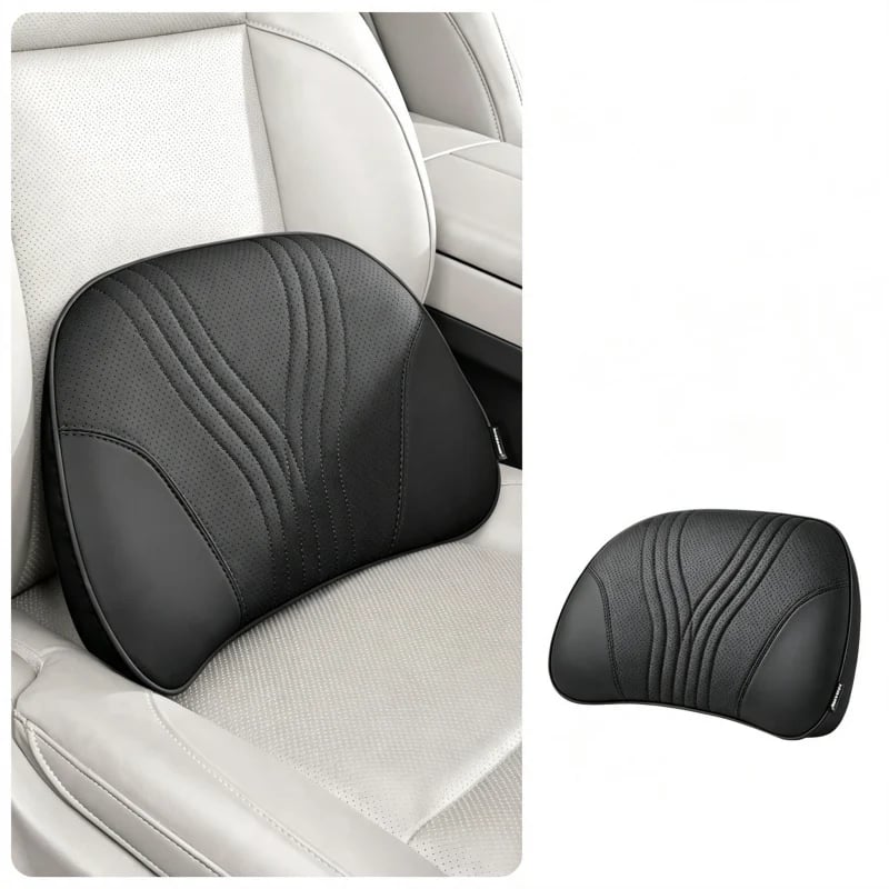 🚗💤 Relieve Driving Fatigue! Universal Memory Foam Car Headrest Neck Pillow, Ergonomic Support Auto Neck Cushion for Long Road Trips