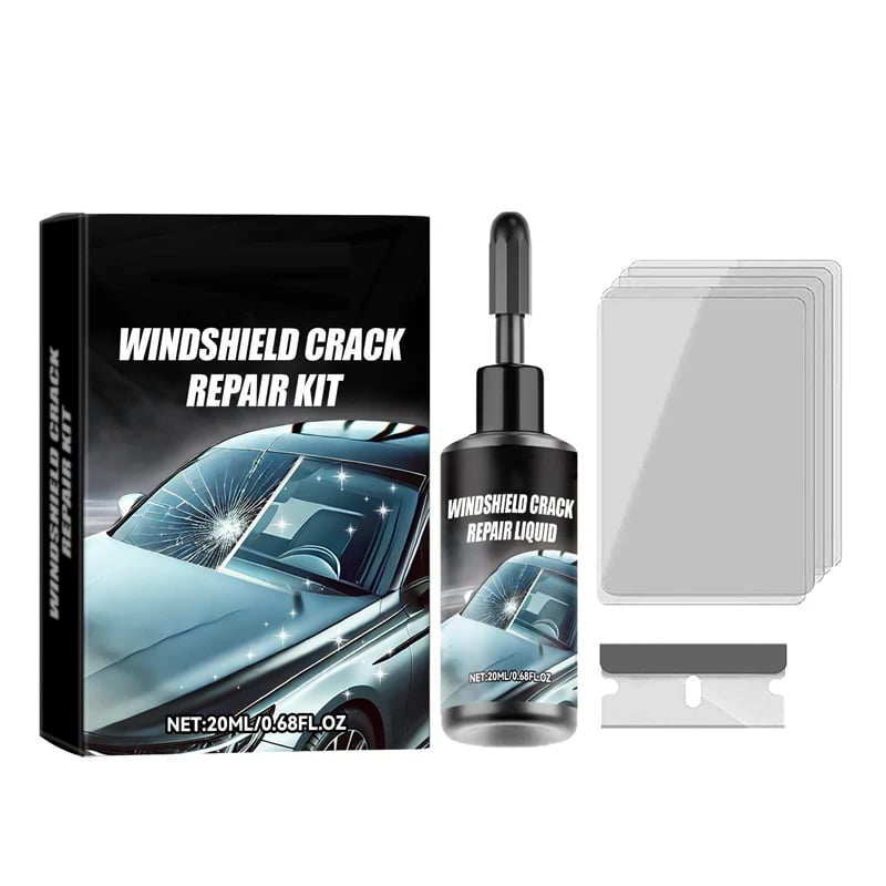 🔥Hot Sale🔧 Windshield crack? DIY fix in minutes. UV resin kit that actually works. ✨