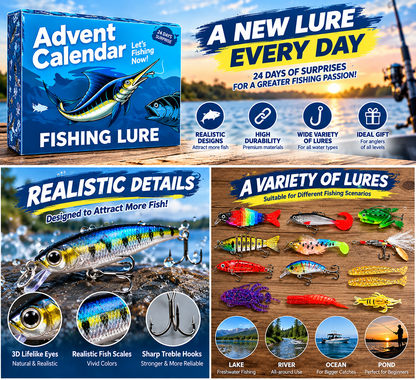 🎣🎄The Ultimate Christmas Countdown Gift for Anglers!