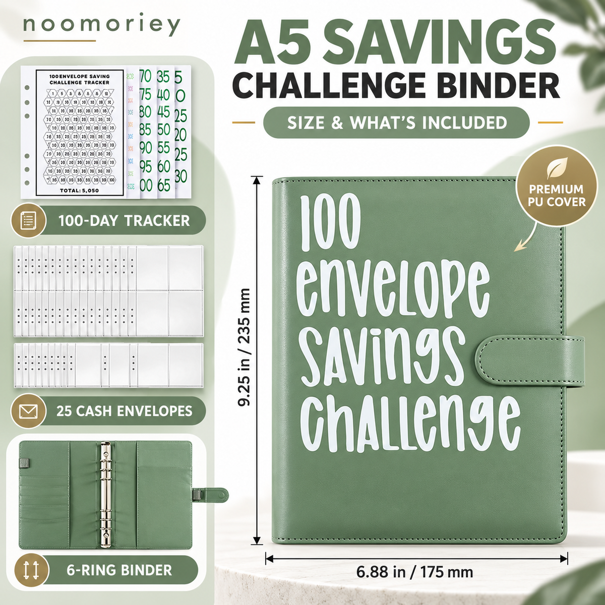 🔥💸100 Envelope Saving Challenged Book