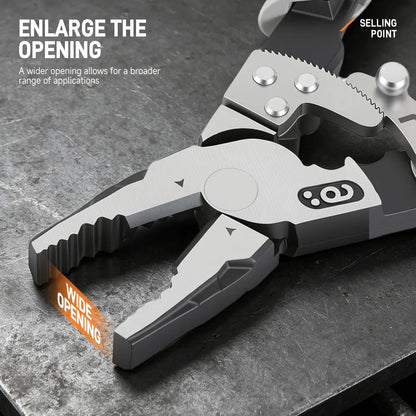 🔧Self-Locking Ratchet Pliers — Lock, Hold & Work Without Constant Squeezing